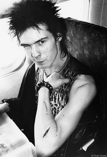 Sid Vicious, The Sex Pistols, U.S. Tour, 1978 - Morrison Hotel Gallery