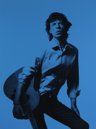Sir Mick Jagger, With Guitar, New York 2008 - Morrison Hotel Gallery