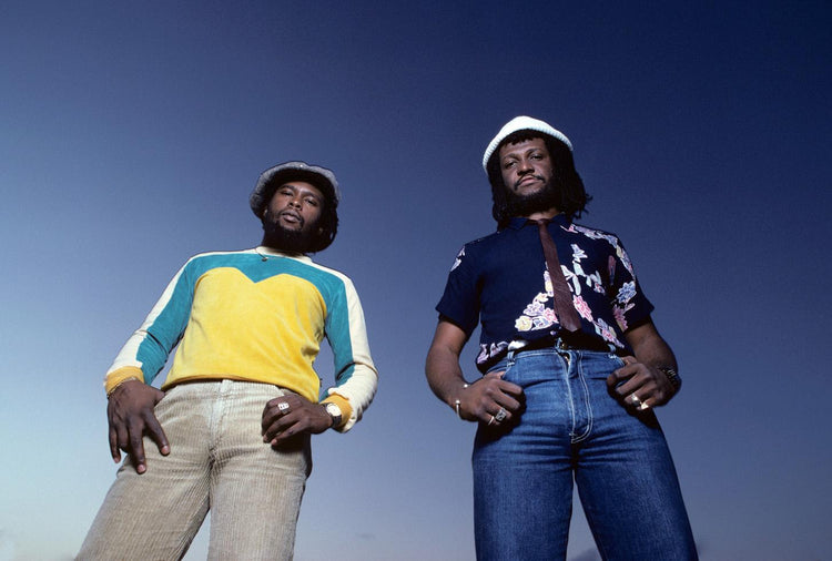 Sly Dunbar, Robbie Shakespear, Nassau, Bahamas 1982 - Morrison Hotel Gallery