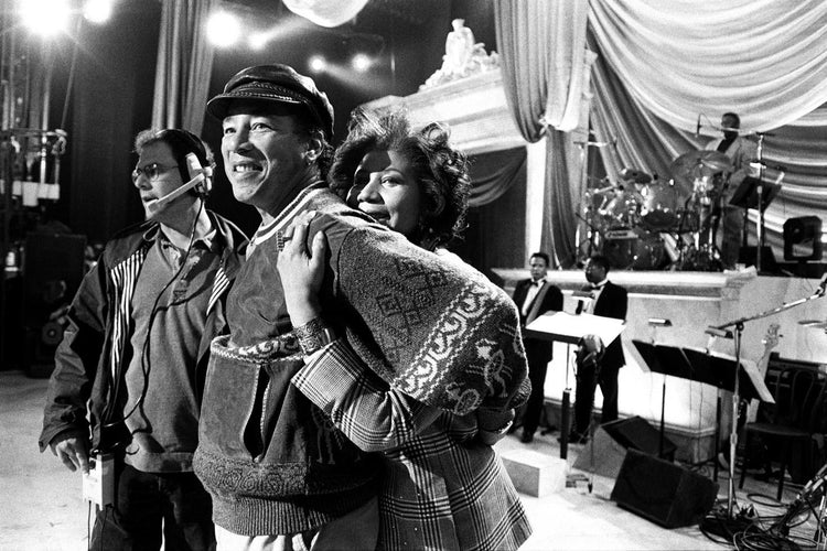 Smokey Robinson and Aretha Franklin, New York, 1993 - Morrison Hotel Gallery