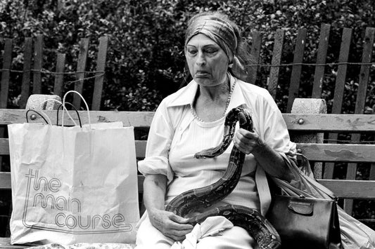 Snake Lady, New York, 1981 - Morrison Hotel Gallery