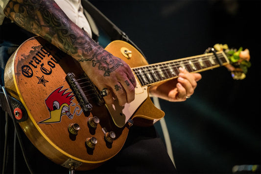 Social Distortion, Mike Ness' famous Les Paul, CA, 2017 - Morrison Hotel Gallery