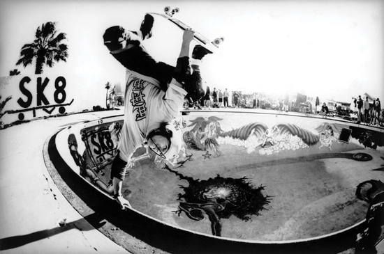 Steve Caballero, Pink Motel, Sun Valley, CA 1990 - Morrison Hotel Gallery