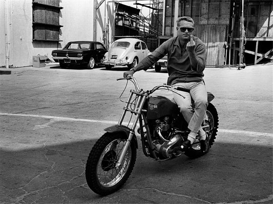 Steve McQueen, 20th Century Fox Studio, Los Angeles, CA, 1966 - Morrison Hotel Gallery
