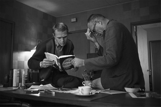 Steve McQueen and John Sturges, 1961 - Morrison Hotel Gallery