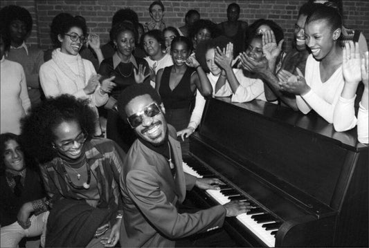 Stevie Wonder at the Dance Theater of Harlem, Manhattan, December, 1976 - Morrison Hotel Gallery