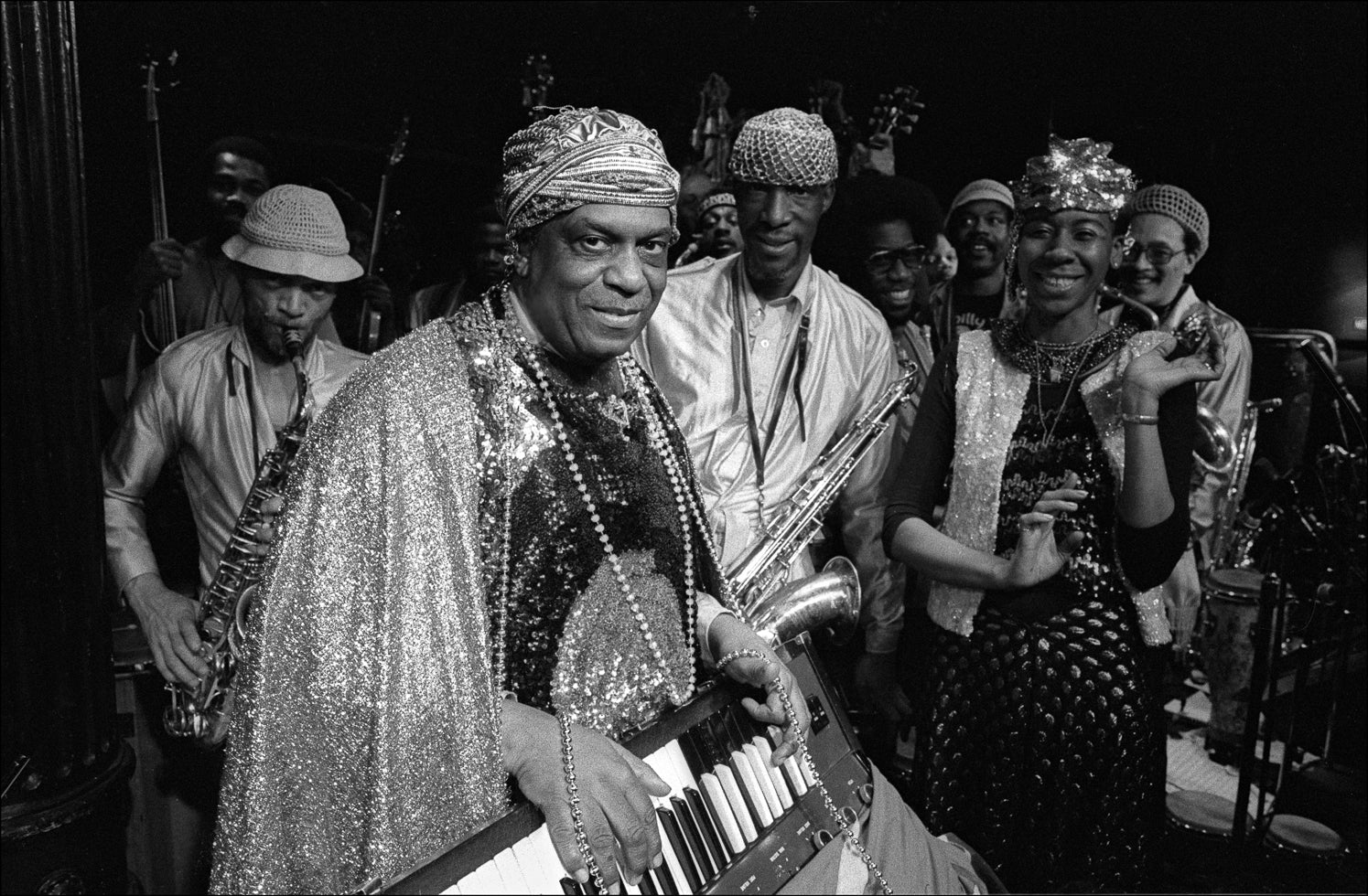 Sun Ra and his Solar Arkestra, Bottom Line, NYC, 1980 - Morrison Hotel Gallery