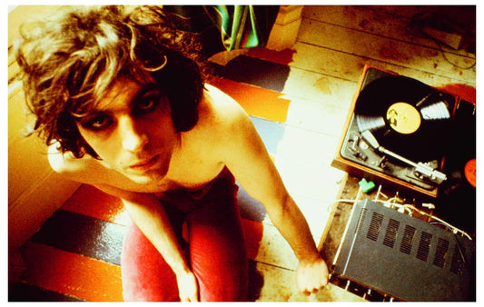 Syd Barrett & Record Player, 1969 - Morrison Hotel Gallery