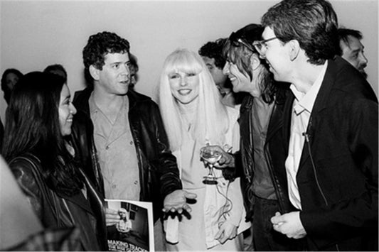 Sylvia and Lou Reed, Debbie Harry, Iggy Pop, and Chris Stein, 1982 - Morrison Hotel Gallery