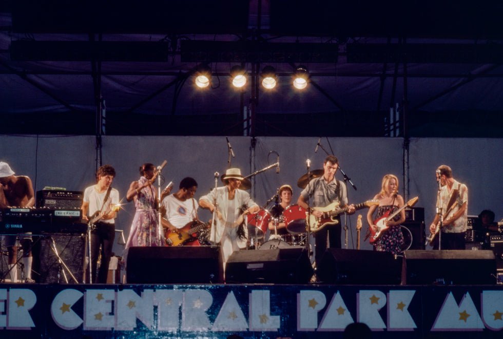 Talking Heads performing in Central Park, NYC, 1980 - Morrison Hotel Gallery