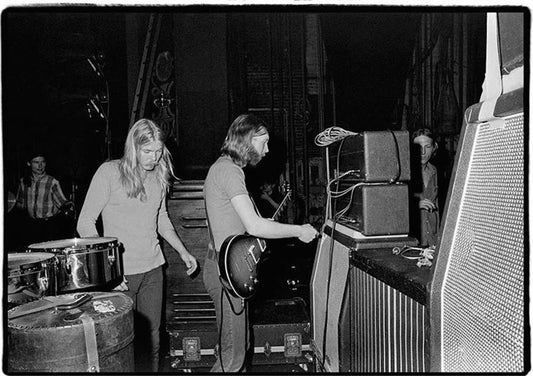The Allman Brothers Band, Fillmore East Rehearsal, 1971 - Morrison Hotel Gallery