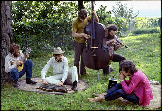 The Band, Richard & Garth’s house above the Ashokan resevoir, Woodstock, 1969. - Morrison Hotel Gallery