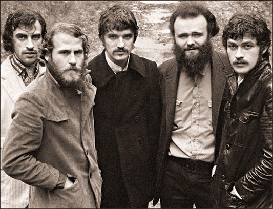 The Band, The Band album cover photo, John Joy Road, Zena, Woodstock, NY, 1969. - Morrison Hotel Gallery