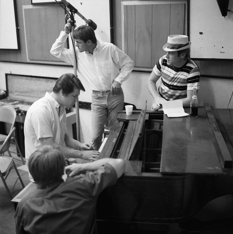 The Beach Boys, In the Studio - working through a track - Morrison Hotel Gallery