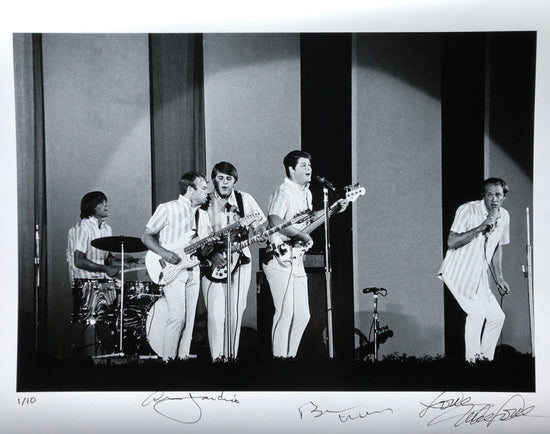 The Beach Boys. Live at the Hollywood Bowl, 1965, CO-SIGNED - Morrison Hotel Gallery