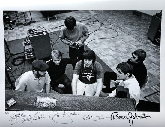 The Beach Boys, Rehearsing Good Vibrations, CO-SIGNED - Morrison Hotel Gallery