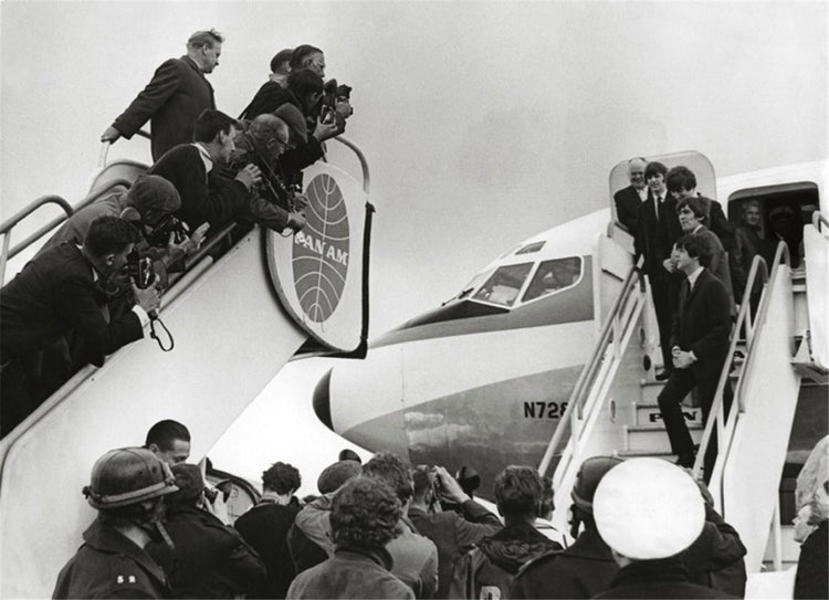 The Beatles Arriving at Airport - Morrison Hotel Gallery