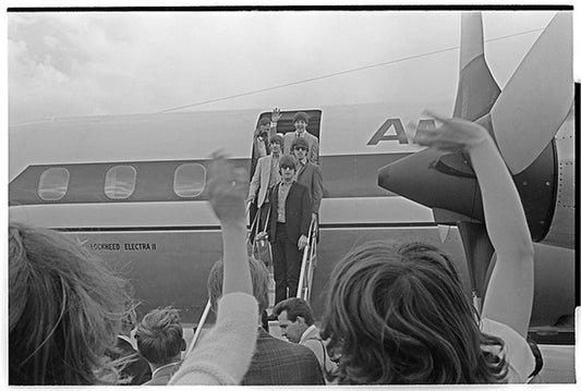 The Beatles, Coming off Plane - Morrison Hotel Gallery