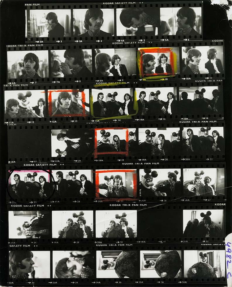 The Beatles, Contact Sheet, Yellow Submarine, London, 1968 - Morrison Hotel Gallery