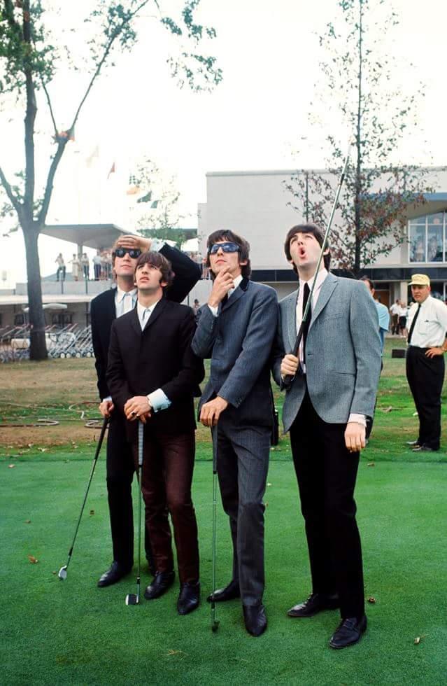 The Beatles, Four...Plus One! Indianapolis Motor Speedway Golf Course, 1964 - Morrison Hotel Gallery