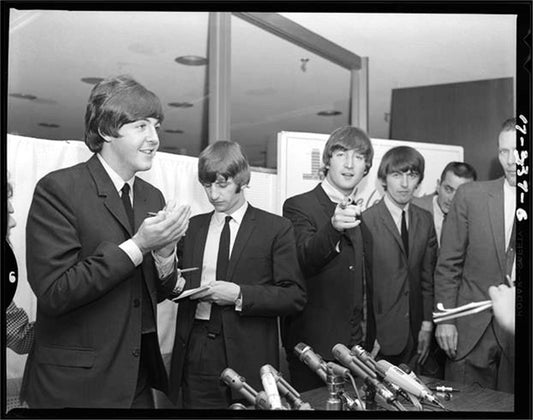 The Beatles LAX Press Conference 1964 - Morrison Hotel Gallery