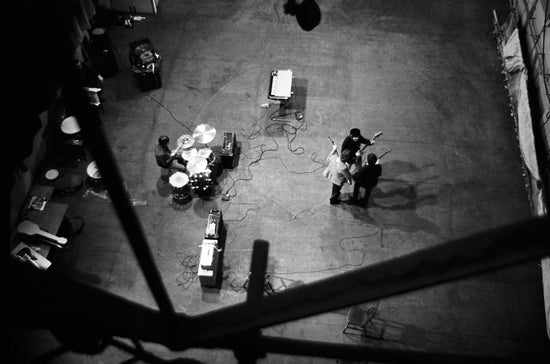 The Beatles rehearse. Donmar Hall, London. 1965 - Morrison Hotel Gallery