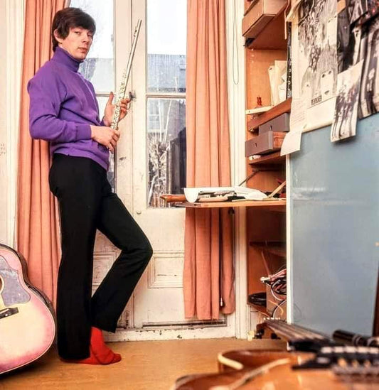 The Beatles 'Revolver' artist, Klaus Voorman, circa 1966 - Morrison Hotel Gallery