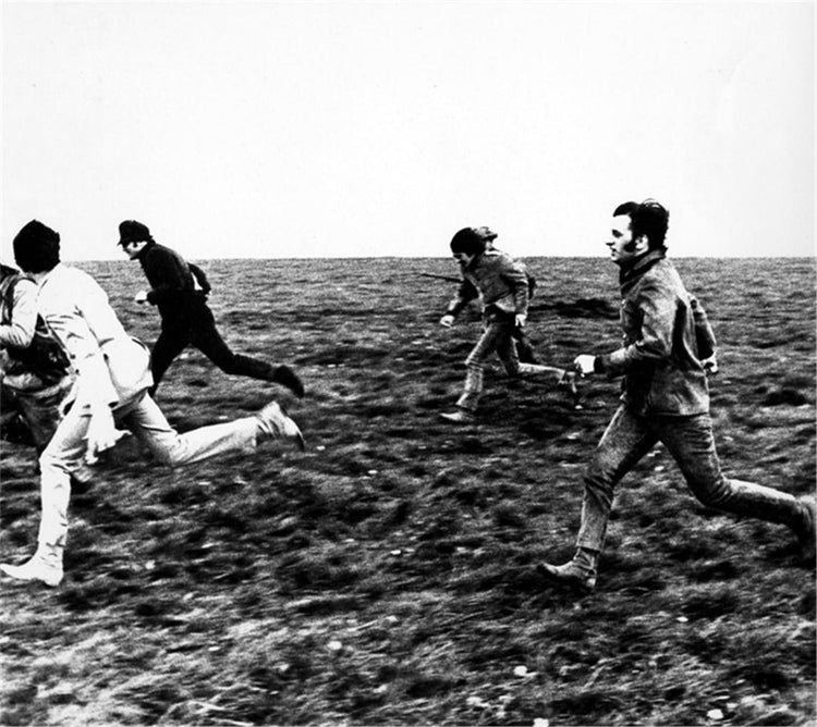 The Beatles, running, 1965 - Morrison Hotel Gallery