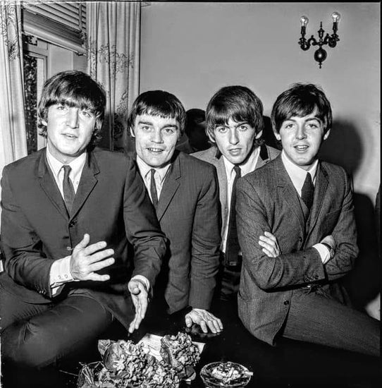 The Beatles with drummer, Jimmie Nicol, Adelaide, June 12, 1964 - Morrison Hotel Gallery