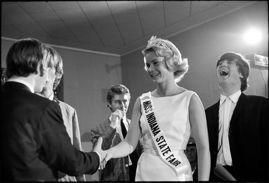 The Beatles with Miss Indiana at the state fair - Morrison Hotel Gallery