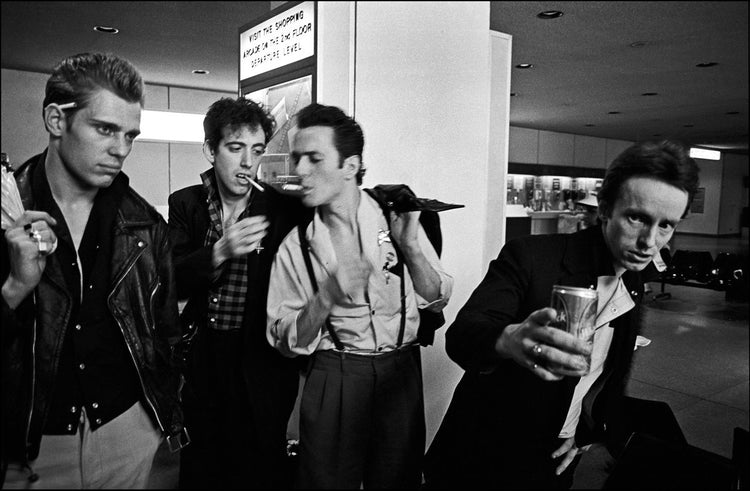 The Clash, JFK Airport, 1981 - Morrison Hotel Gallery
