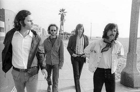 The Doors, Venice Beach Boardwalk, CA, 1969 - Morrison Hotel Gallery