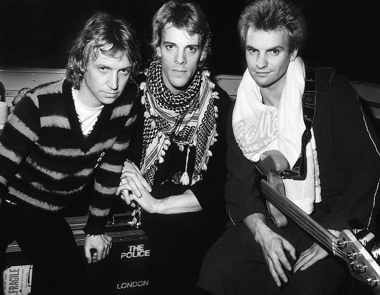 The Police, Backstage at The Bottom Line, Around the World Tour, NYC, 1979 - Morrison Hotel Gallery