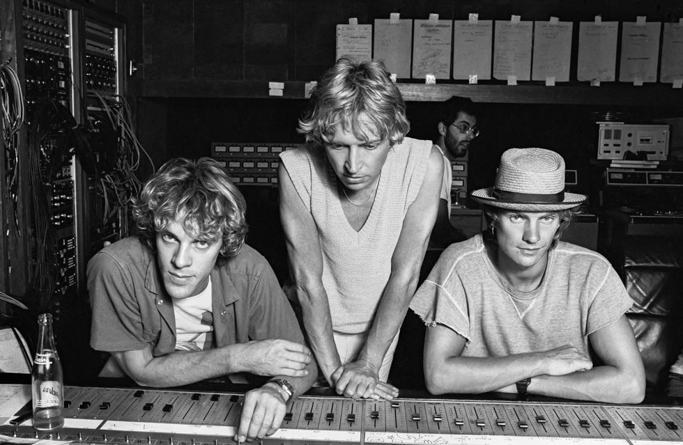 The Police recording at AIR Studios, Monserrat, 1981 - Morrison Hotel Gallery