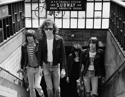 The Ramones, Subway, NYC, 1975 - Morrison Hotel Gallery