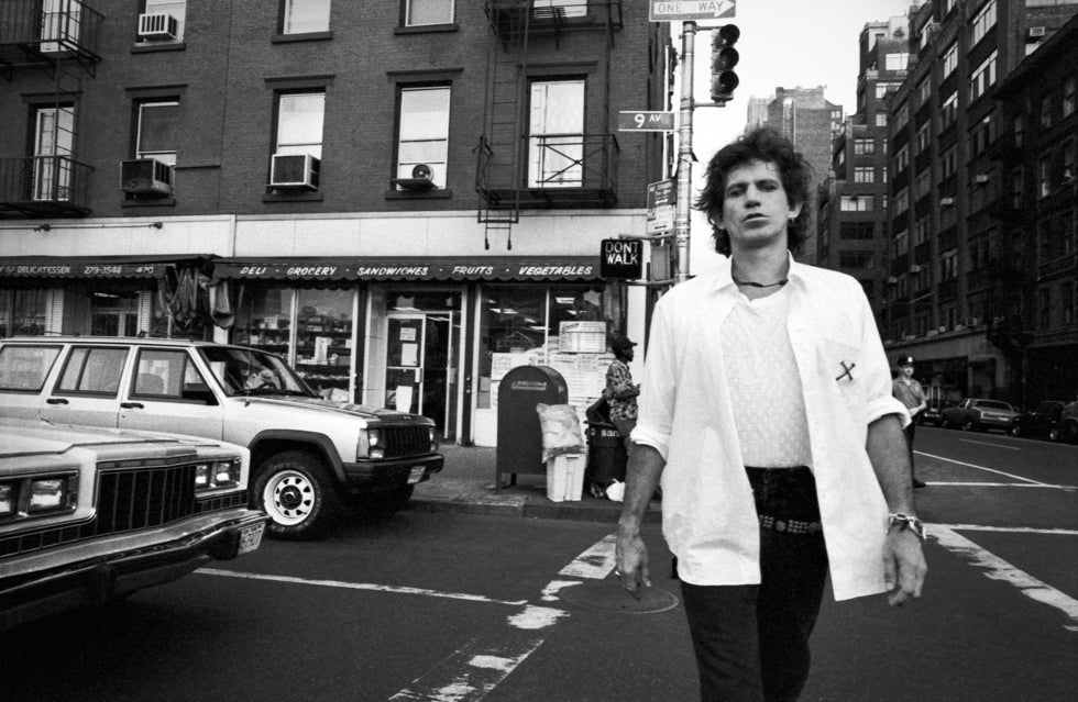 The Rolling Stones, Keith Richards, NYC, 1981 - Morrison Hotel Gallery