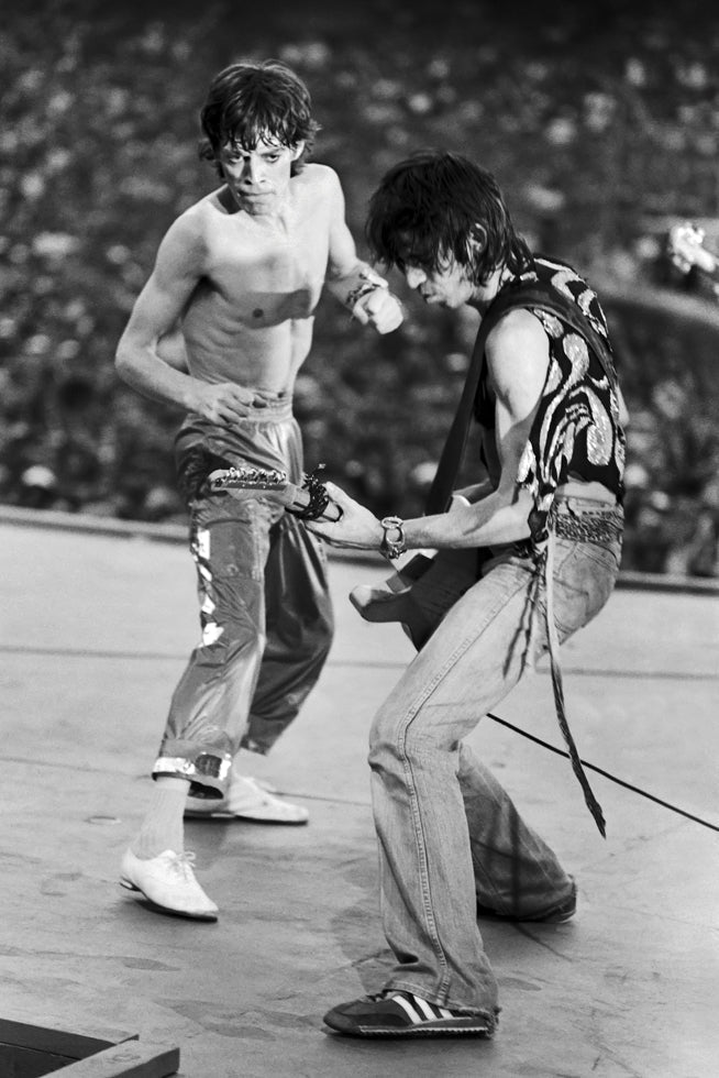 The Rolling Stones, Mick Jagger and Keith Richards, Anaheim, 1978 - Morrison Hotel Gallery