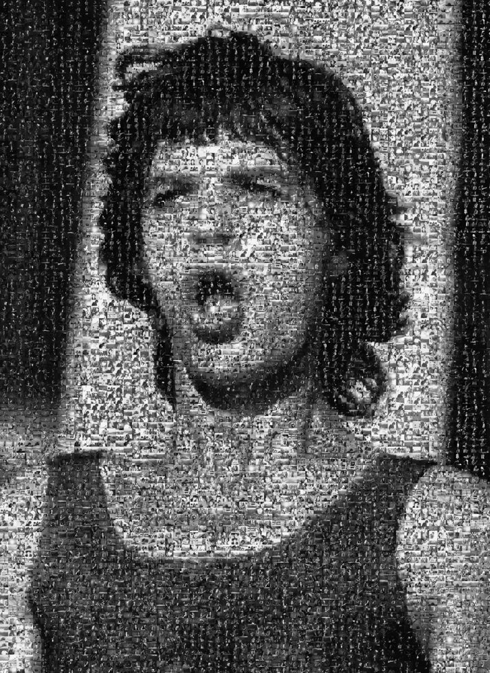 The Rolling Stones, Mick Jagger Mosaic, 1972 - 1998 - Morrison Hotel Gallery