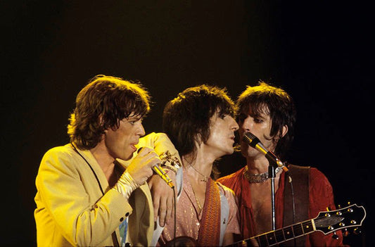 The Rolling Stones, Mick Jagger, Ron Wood and Keith Richards, 1978 - Morrison Hotel Gallery