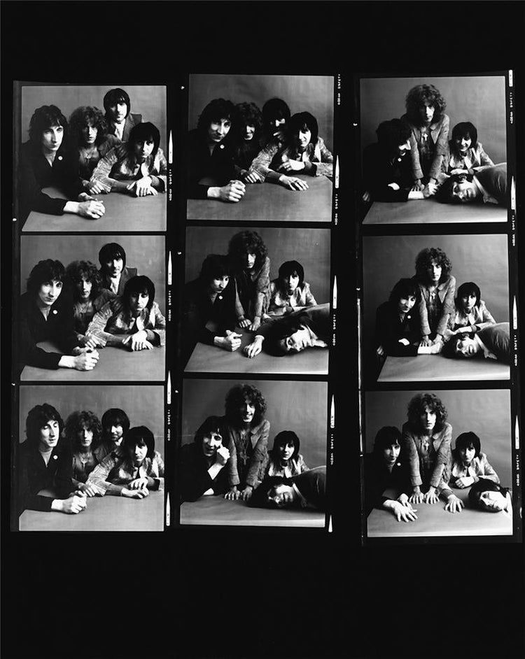 The Who, Portrait Contact Sheet, 1969 - Morrison Hotel Gallery