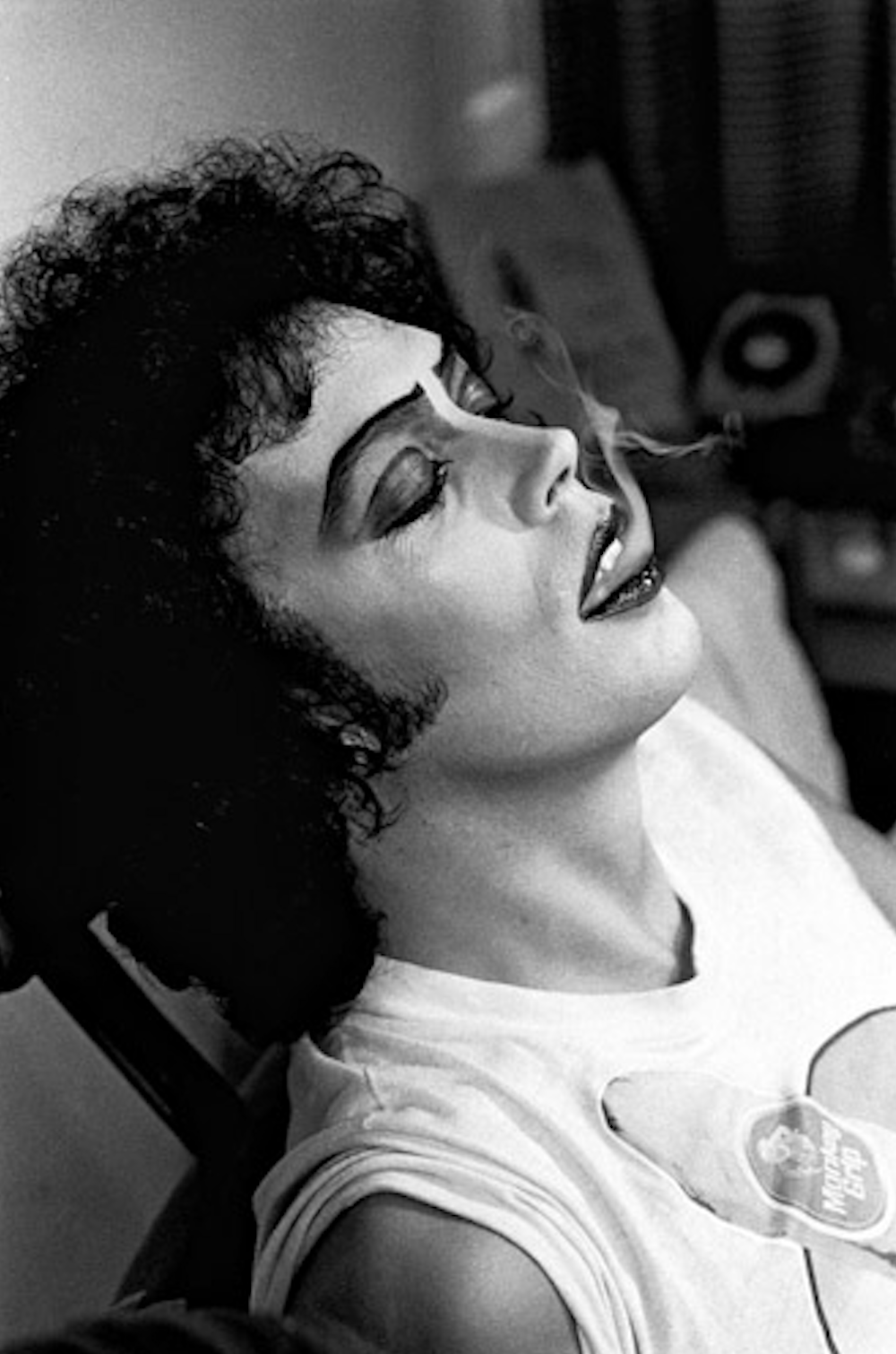 Tim Curry, Smoking Backstage, Rocky Horror Picture Show, 1974 - Morrison Hotel Gallery