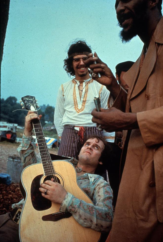 Tim Hardin & Richie Havens, Woodstock, Bethel, NY, 1969 - Morrison Hotel Gallery