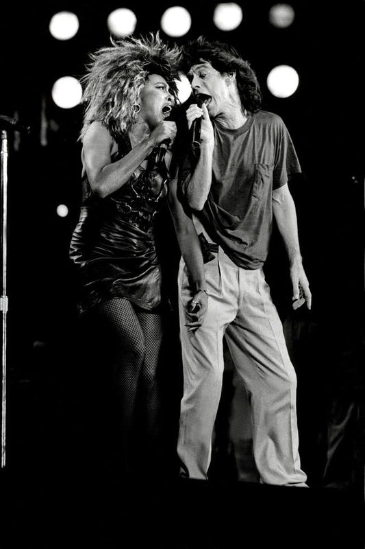 Tina Turner and Mick Jagger, Philadelphia, PA, 1985 - Morrison Hotel Gallery
