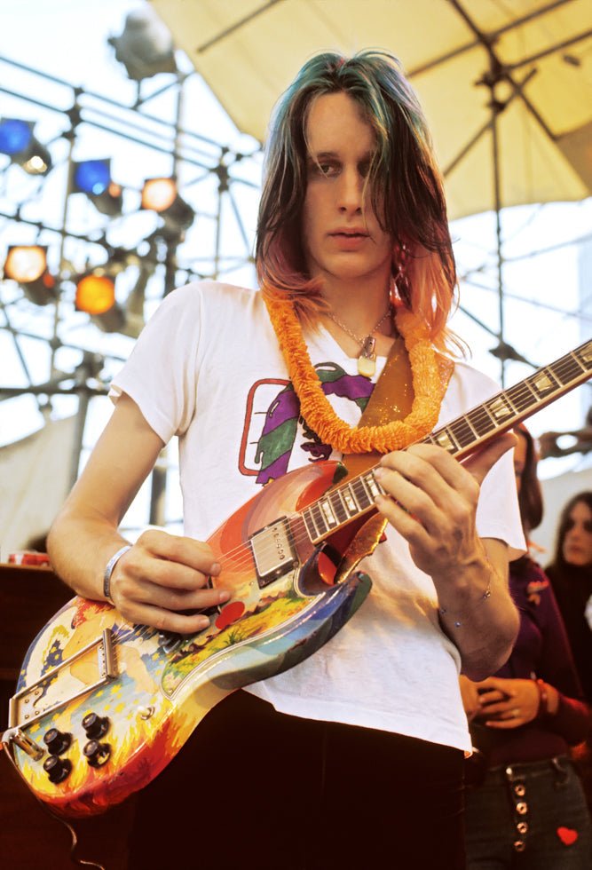 Todd Rundgren performing in Central Park, NYC, 1973 - Morrison Hotel Gallery