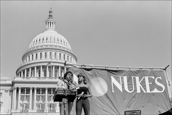 Tom Hayden and Jane Fonda, No Nukes Rally, Washington, D.C., 1979 - Morrison Hotel Gallery