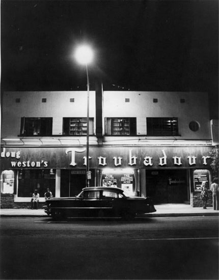 Tom Waits Car in Front of the Troubadour, West Hollywood, 1975 - Morrison Hotel Gallery