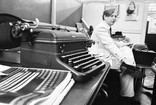 Tom Wolfe and his Typewriter, 1965 - Morrison Hotel Gallery