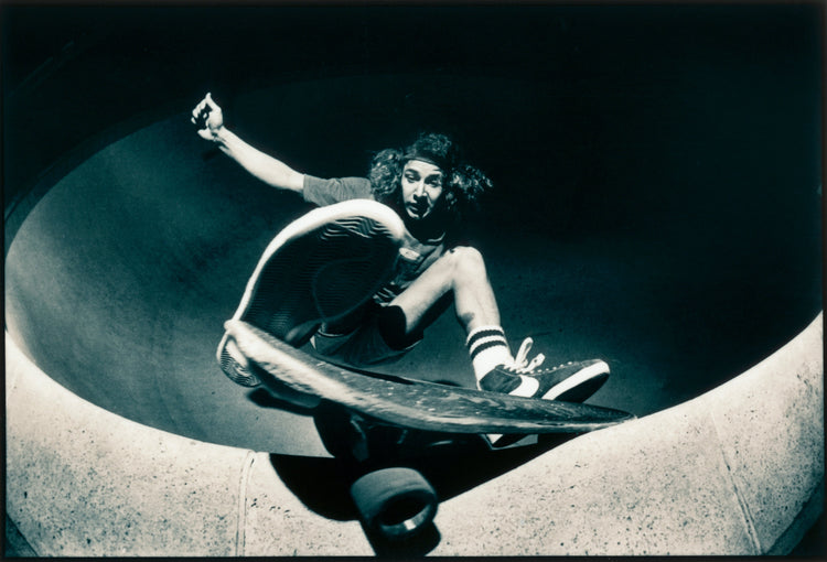 Tony Alva, Gonzos Pool, Santa Monica, CA, 1977 - Morrison Hotel Gallery