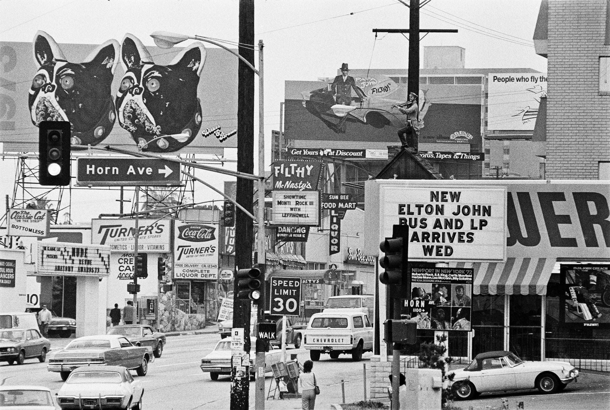 Tower Records, Sunset Strip, Los Angeles, 1973 - Morrison Hotel Gallery