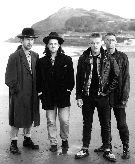U2, Bray Beach, Ireland, 1988 - Morrison Hotel Gallery